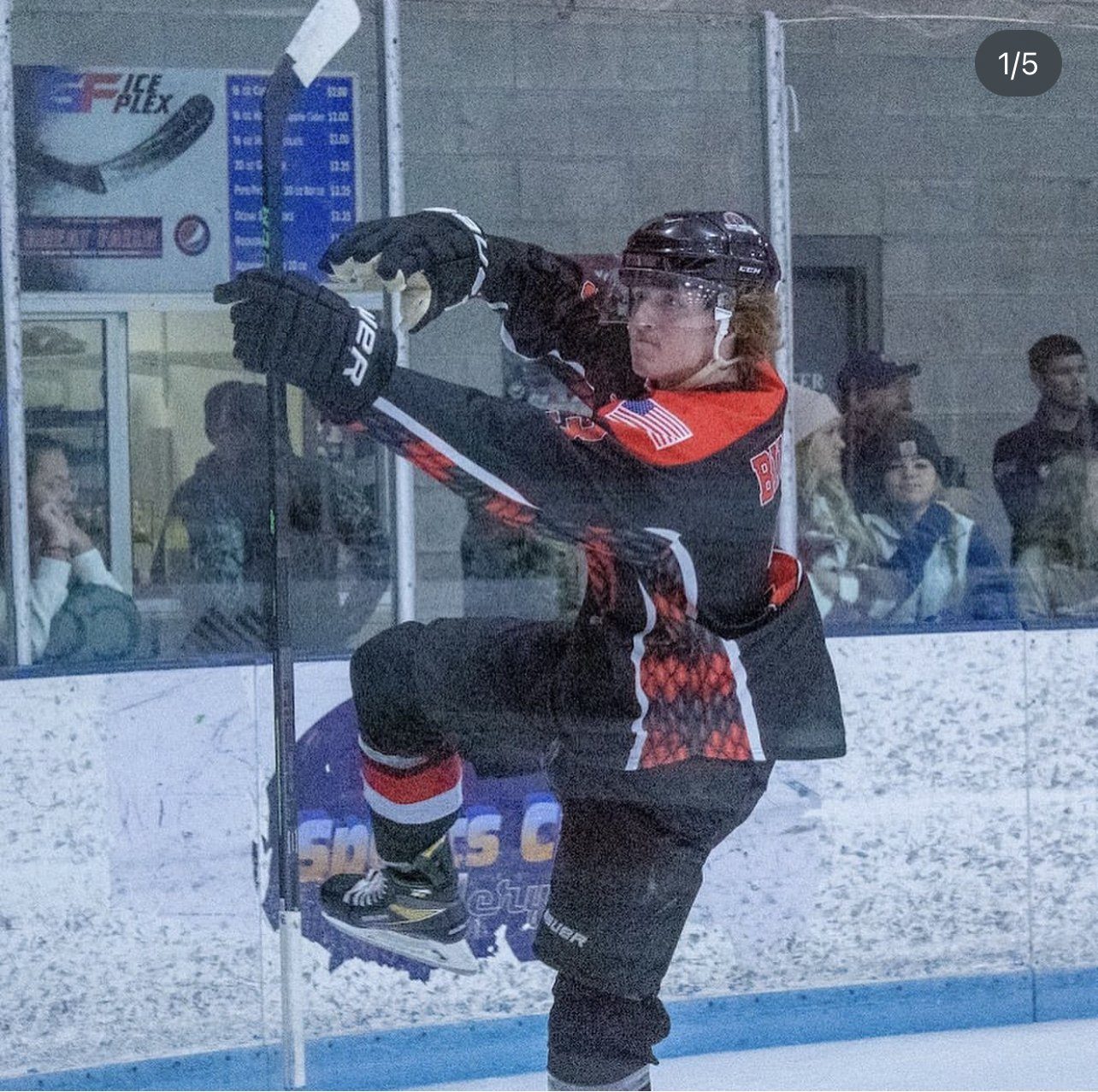  Tamer Billman with the Butte Cobras in the NA3HL  Submitted Photo 
