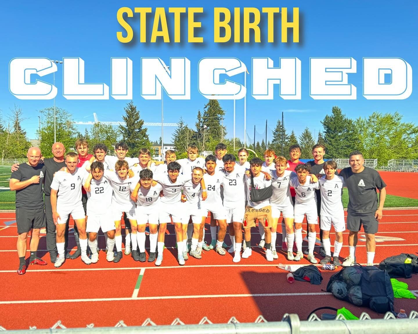  Arlington High School Soccer earnes State Berth (Photo Arlington HS Soccer Facebook) 