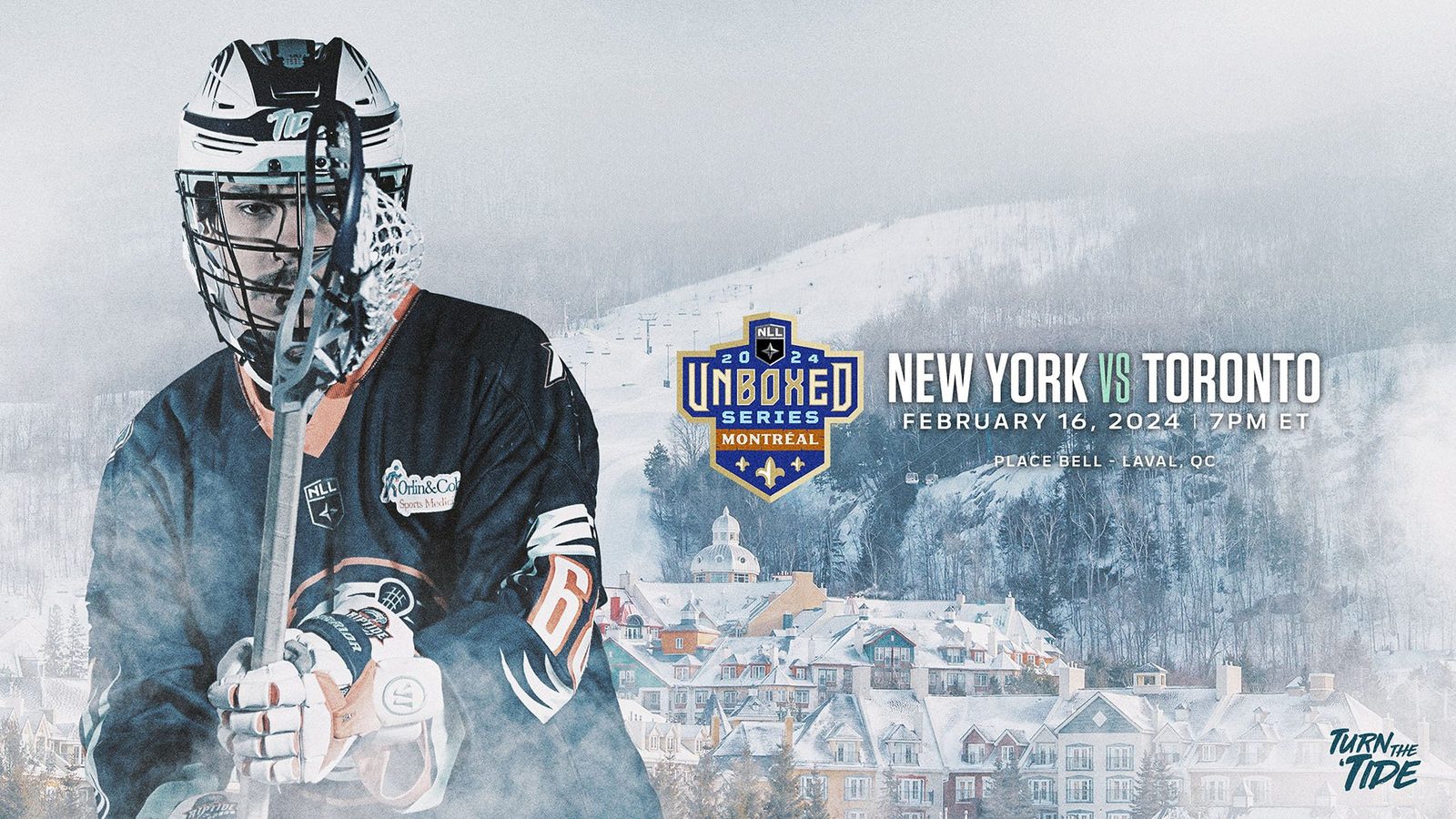  New York and Montreal in the NLL game in Quebec   Photo: New York Riptide 
