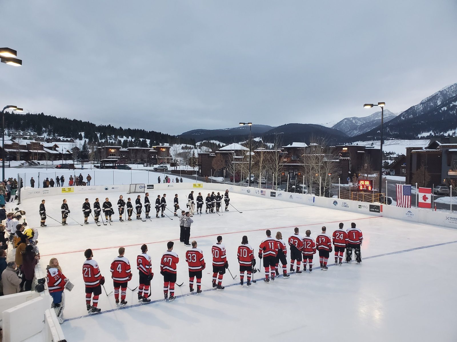 Bozeman and Sun Valley at a previous outdoor game in Big Sky (Photo: Lakatos)