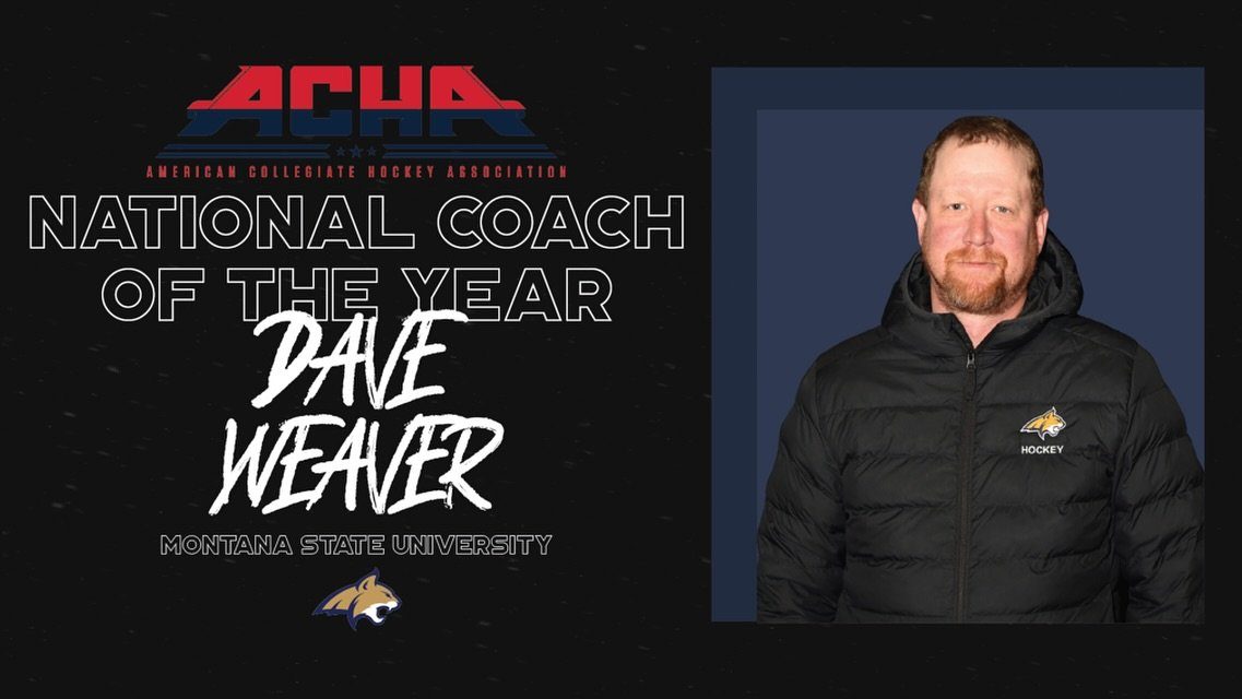  Dave Weaver National Coach of the Year (Photo: ACHA) 